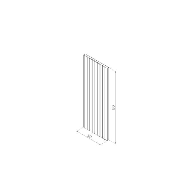 Front szuflady 30x80 MDF