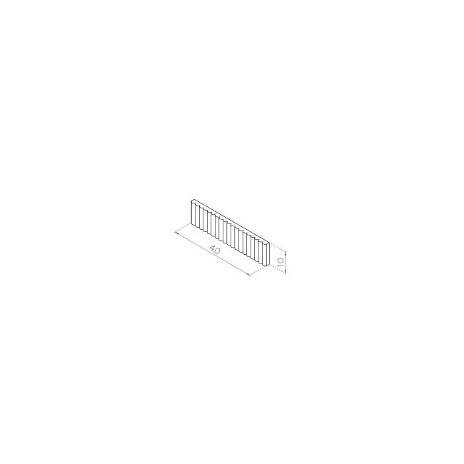 Front szuflady 40x10 MDF