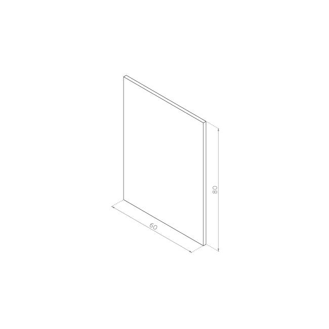 Front zmywarki 60x80 FORNIR