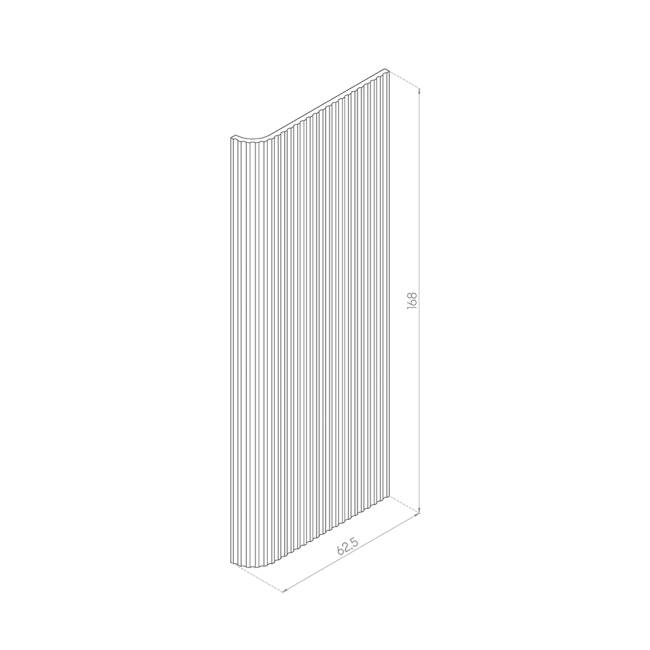 PANEL PRAWY 62,5x168 MDF