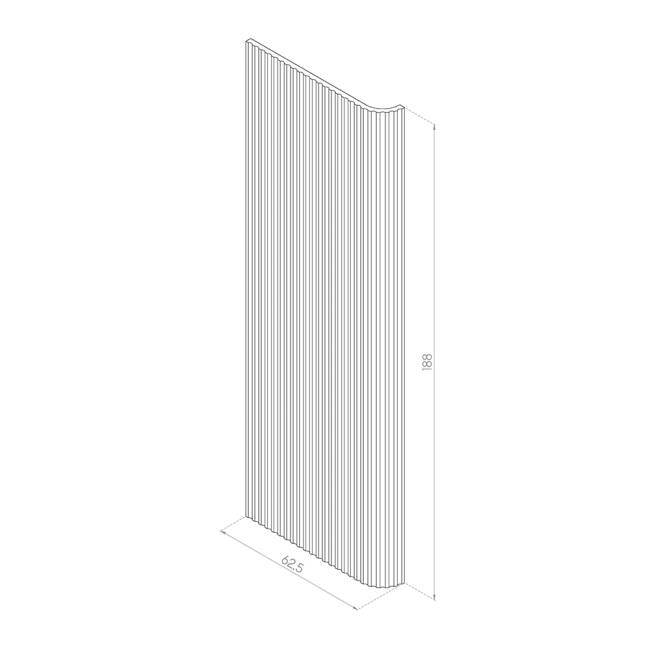 PANEL PRAWY 62,5x188 MDF