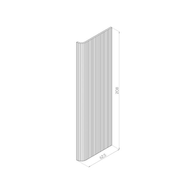 PANEL PRAWY 62,5x208 MDF
