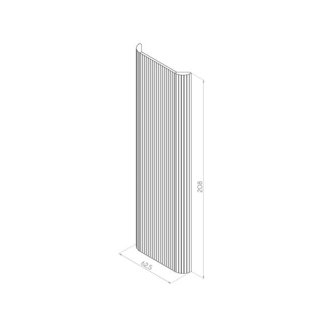 PANEL PRAWY 62,5x208 MDF