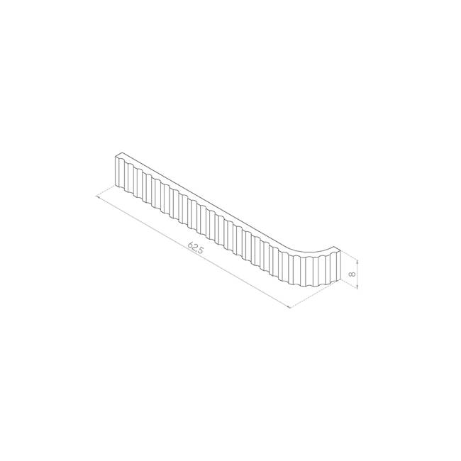 COKOL DOLNY 62,5x8 MDF