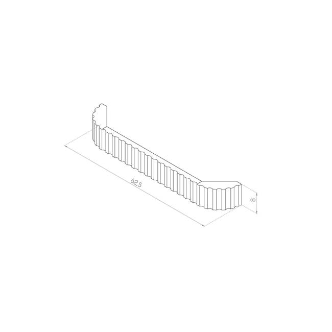 COKOL DOLNY 62,5x8 MDF