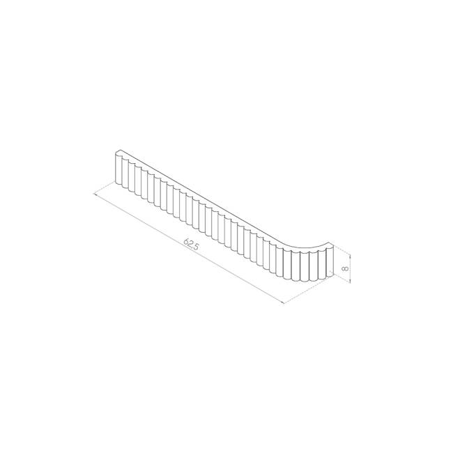 COKOL DOLNY 62,5x8 MDF