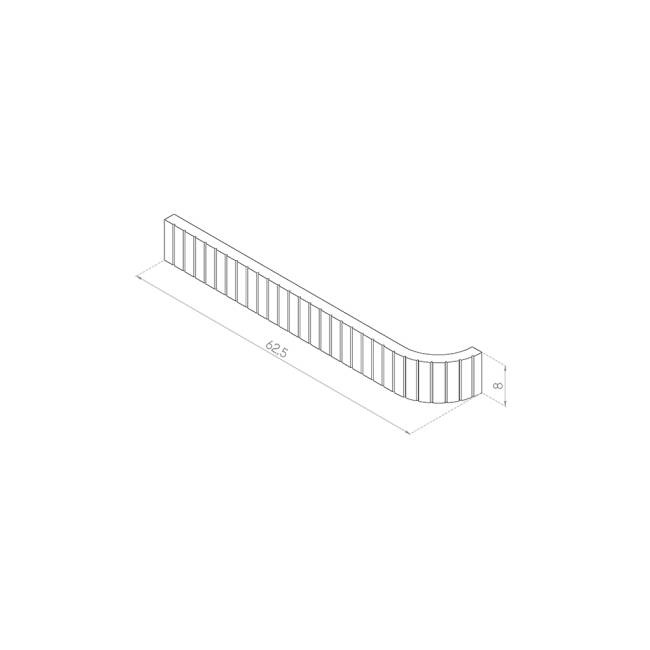 COKOL DOLNY 62,5x8 MDF