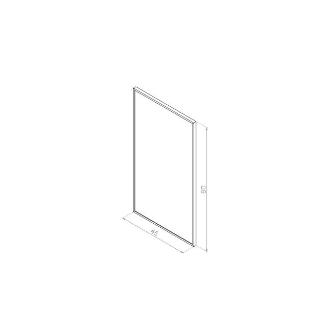 Front zmywarki 45x80 FORNIR