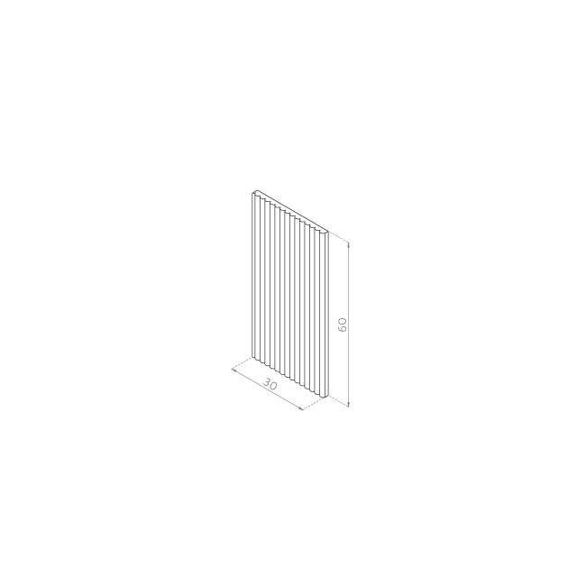 Front drzwiczek  30x60 MDF